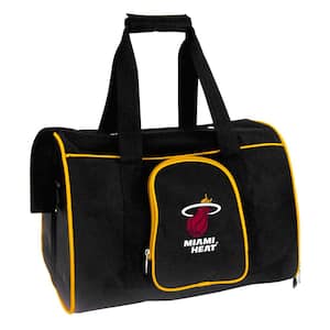 NBA Miami Heat Pet Carrier Premium 16 in. Bag in Yellow