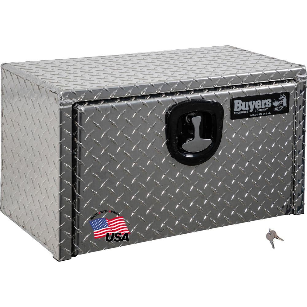 14 in. x 12 in. x 24 in. Diamond Plate Tread Aluminum Underbody Truck Tool Box price history on PriceWatchPro