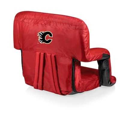 Calgary Flames Red Portable Reclining Stadium Seat