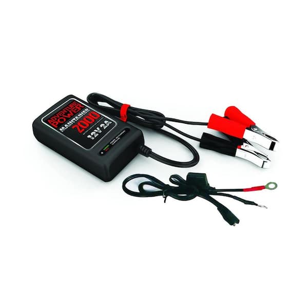 Adventure Power 12-Volt 2000 mAh Regulated Dual Stage Battery Charger and Battery Maintainer