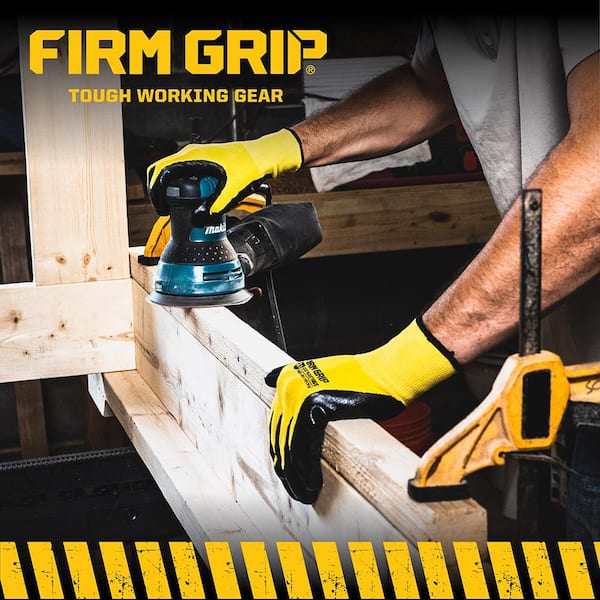 FIRM GRIP - Large Nitrile Coated Work Gloves (30-Pack)