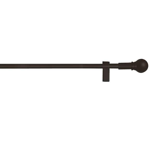 Home Decorators Collection 28 in. - 48 in. Twist and Shout Window Tension Rod in Oil Rubbed Bronze