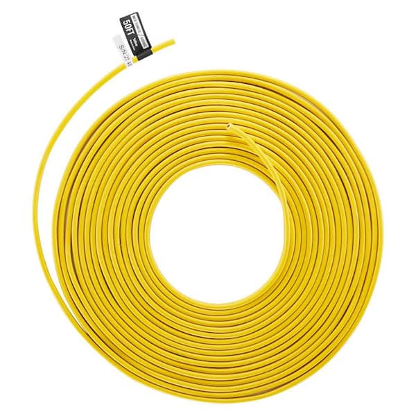 50 ft. NM-B Wire 14/2 Non-Mettalic Residential Indoor Electrical Wire with Ground PVC Sheathed High-Purity Copper Cable