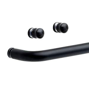 Simplicity 20 in. Shower and Bathtub Door Handle and Knobs in Oil Rubbed Bronze (3-Pieces)