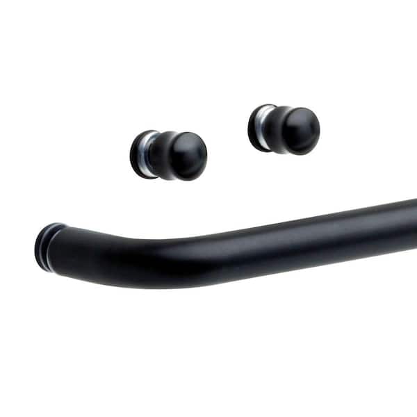 Delta Simplicity 20 in. Shower and Bathtub Door Handle and Knobs in Oil Rubbed Bronze (3-Pieces)