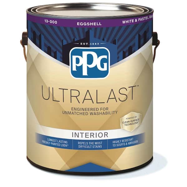 PPG UltraLast 1 gal. Base 3 Eggshell Interior Paint