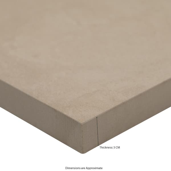 MSI Nolitan Sand 3 cm x 24 in. x 24 in. Porcelain Paver Floor Tile (8 sq. ft./Case)