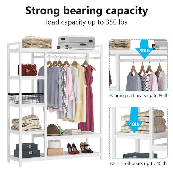 17 Stories Freestanding Closet Organizer Systems With Shelves