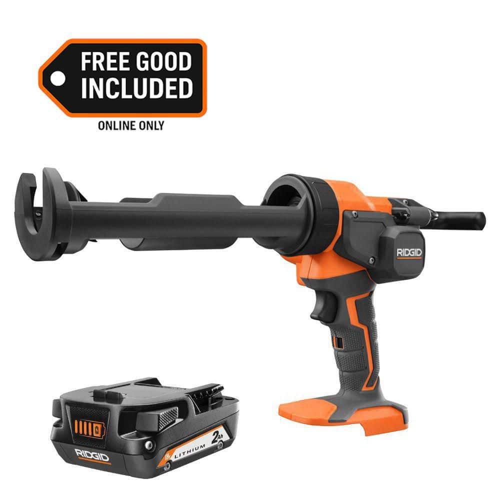18V Cordless 10 oz. Caulk Gun and Adhesive Gun with FREE 2.0 Ah Lithium-Ion Battery price history on PriceWatchPro