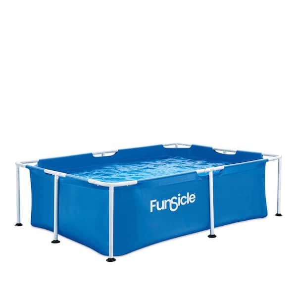 Activity Lap 7 ft. x 5 ft. Rectangle 24 in. Above Ground Pool Pool Set