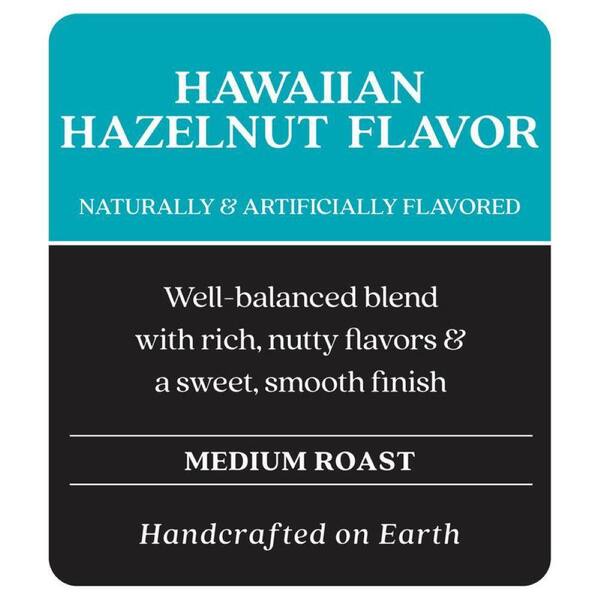 COPPER MOON 32 oz. Hawaiian Hazelnut, Medium Roast Caffeinated