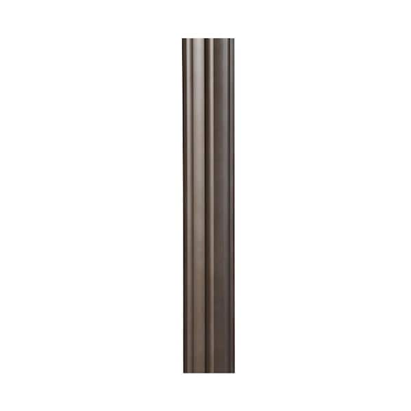 Generation Lighting 7 ft. Oil Rubbed Bronze Fluted Outdoor Lamp Post