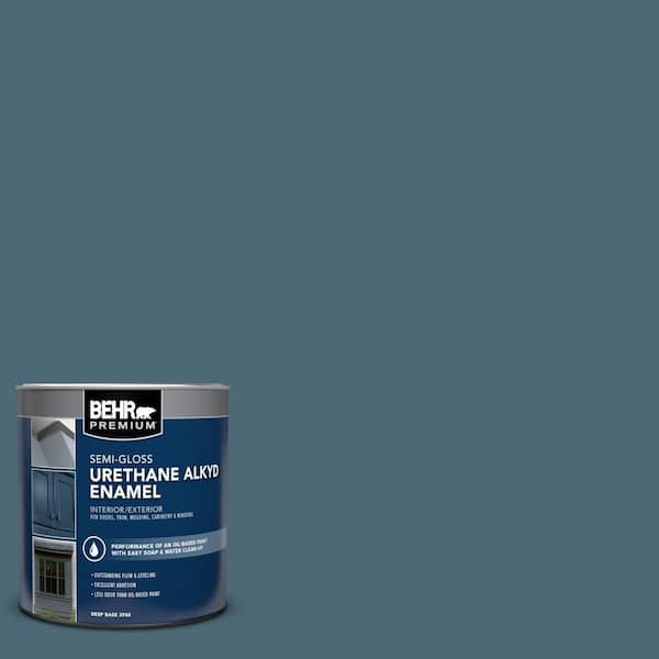 1 qt. #S470-6 Shipwreck Semi-Gloss Enamel Urethane Alkyd Interior/Exterior Paint
