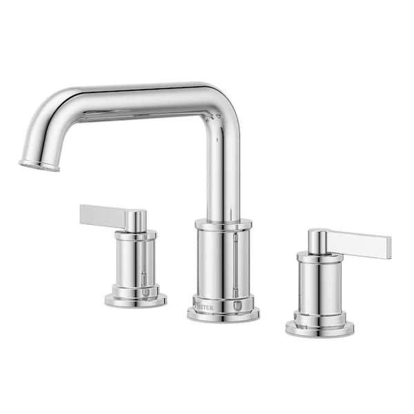 Havenridge 2-Handle Tub Trim Kit in Polished Chrome (Valve Not Included)