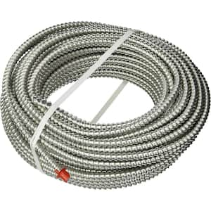 100 ft. Aluminum 14/2 M Cable Electrical Installation & Industrial in Silver