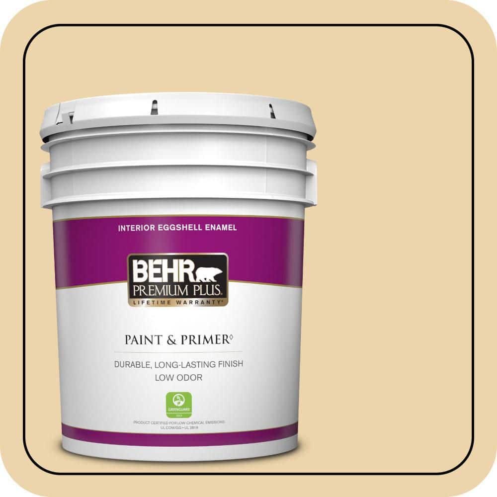 5 gal. #ICC-51 Sweet Marzipan Eggshell Enamel Low Odor Interior Paint & Primer price history on PriceWatchPro