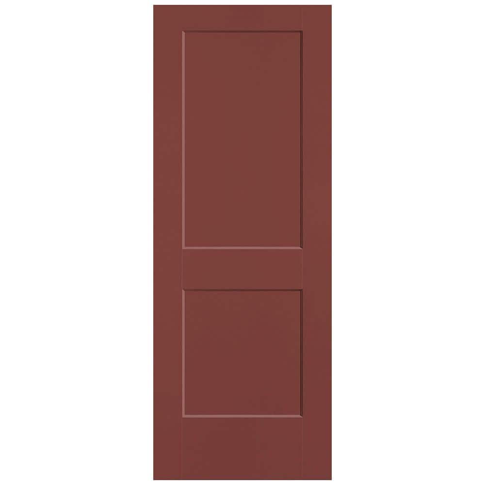 30 in. x 80 in. 2-Panel Logan Single Bore Hollow Core Red Bluff Molded Composite Interior Door Slab price history on PriceWatchPro