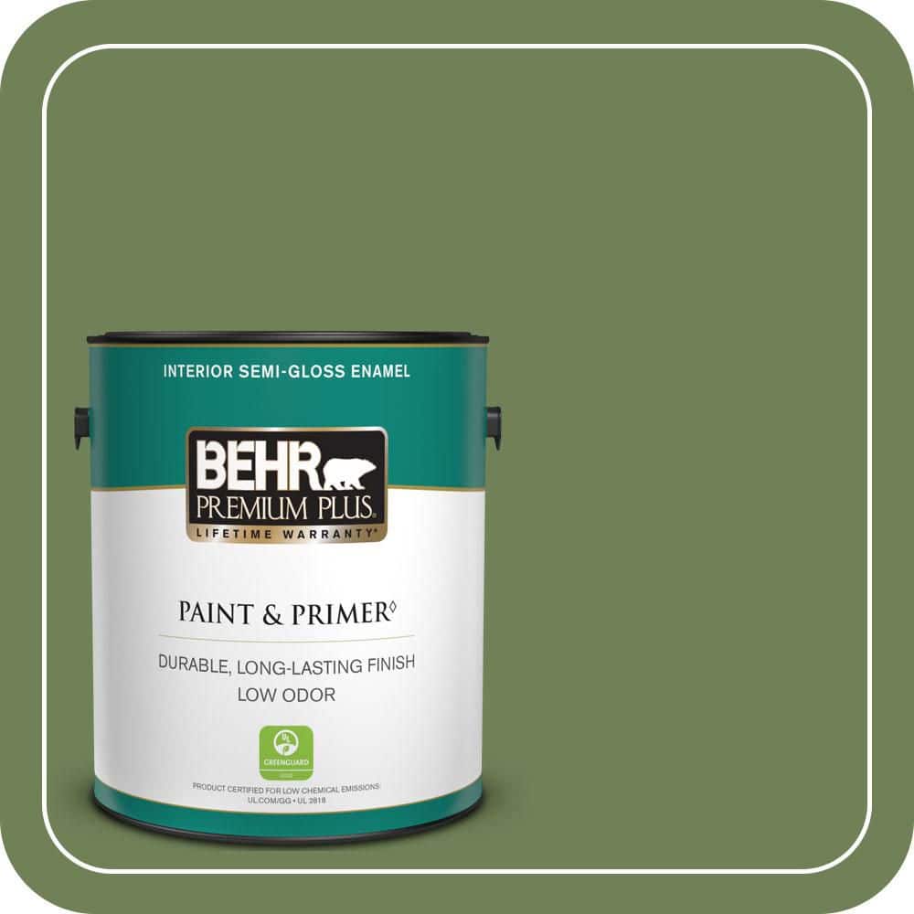 1 gal. #MQ6-47 Terrain Semi-Gloss Enamel Low Odor Interior Paint & Primer price history on PriceWatchPro