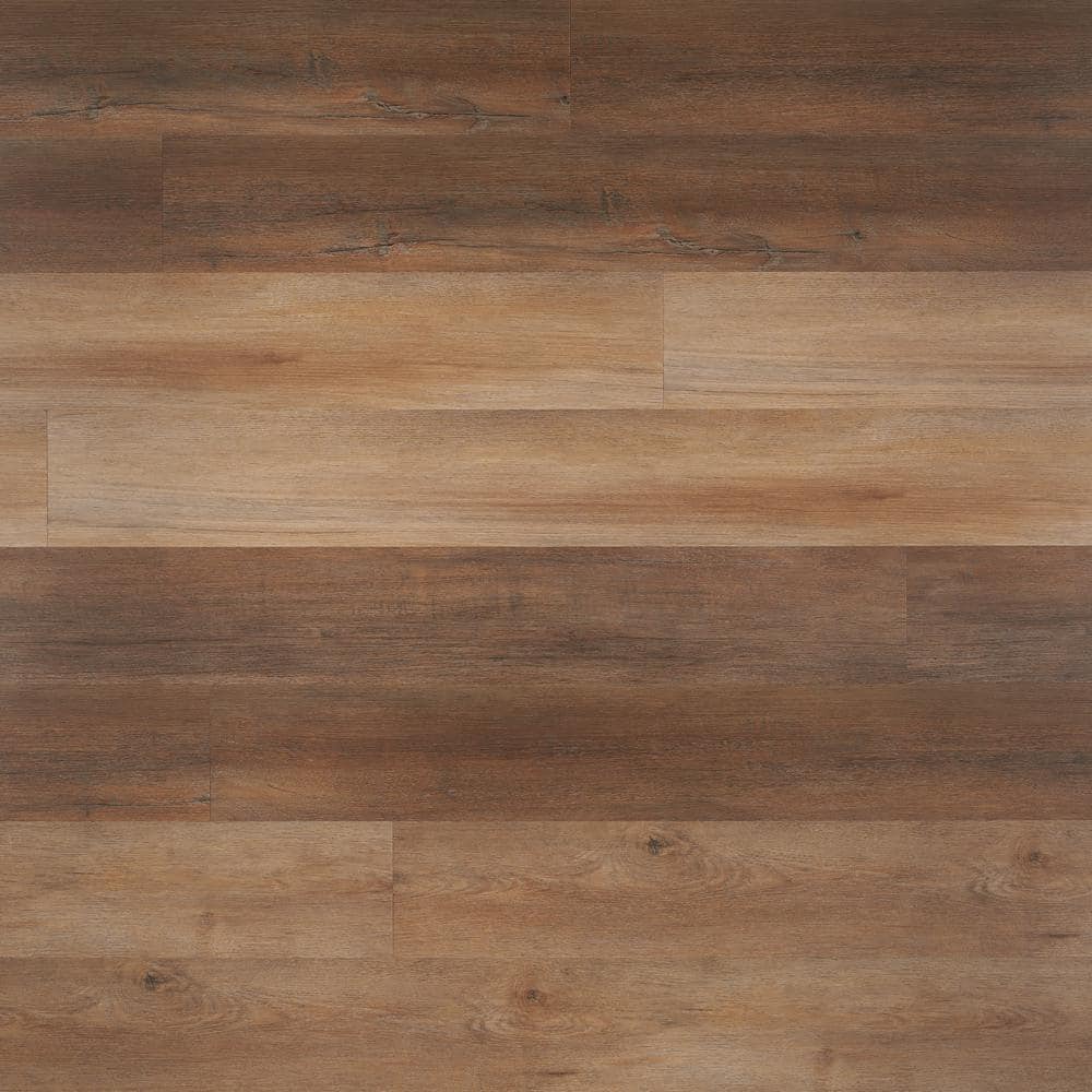 Take Home Sample - Oak Coppertone Waterproof Rigid Core Click-Lock Luxury Vinyl Plank Flooring - 6 in. x 8 in. price history on PriceWatchPro