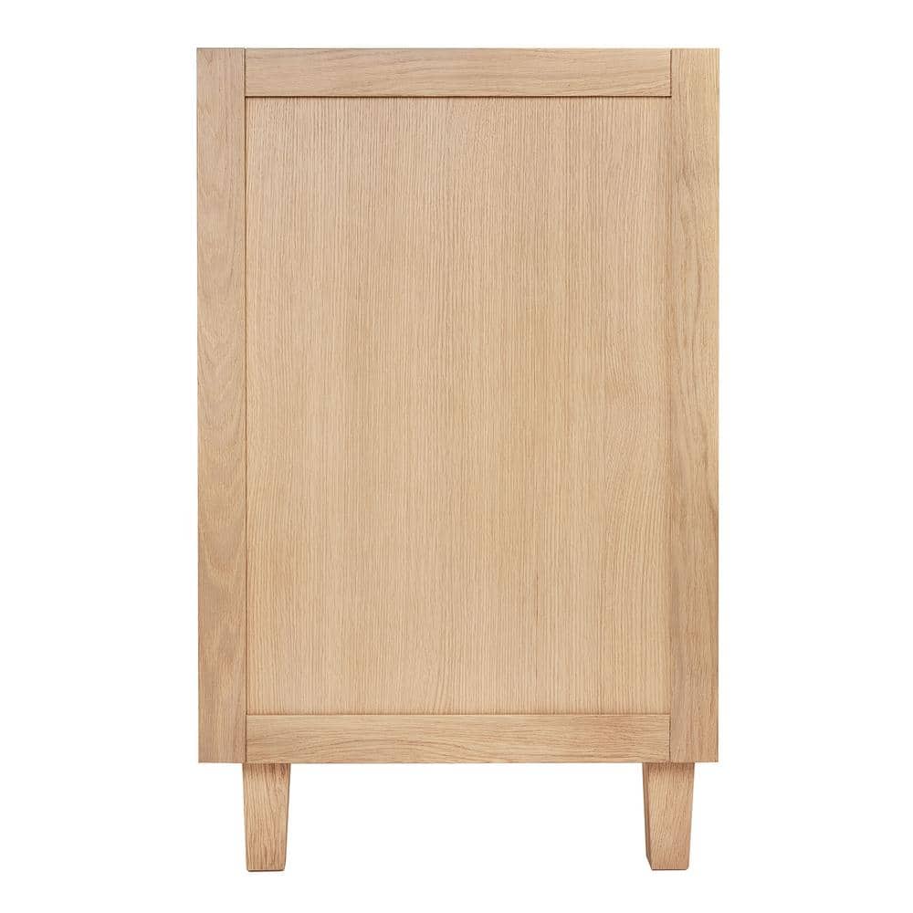 Monroe 60" Oak Freestanding Single Bathroom Vanity