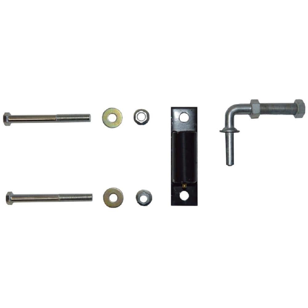 ALEKO Heavy-Duty Powder Coated Steel 3/4" J-Bolt Hinge