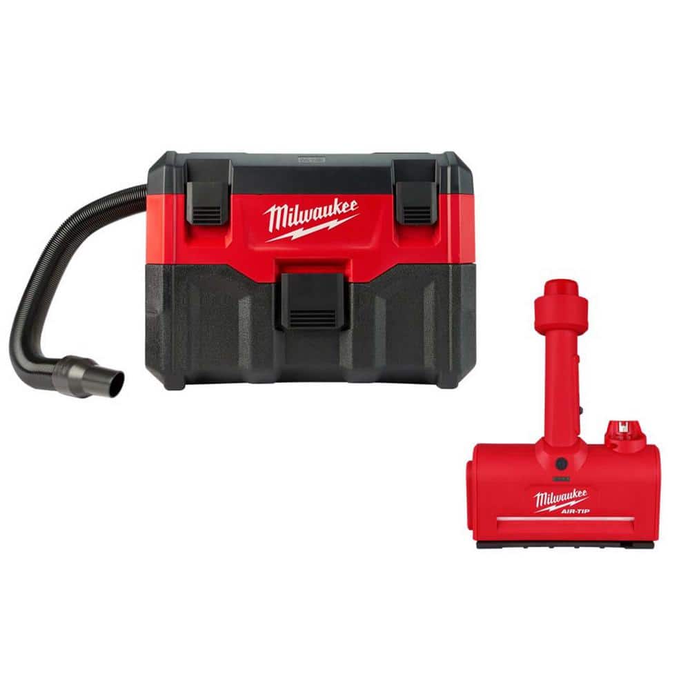 M18 18-Volt 2 Gal. Lithium-Ion Cordless Wet/Dry Vacuum and M12 AIR-TIP Wet/Dry Shop Vacuum Utility Nozzle Attachment price history on PriceWatchPro