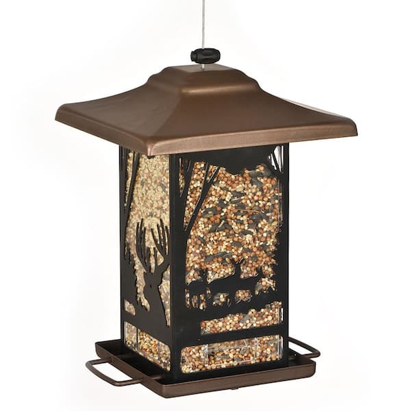 Perky-Pet Wilderness Lantern Hanging Bird Feeder - 2 lb. Capacity