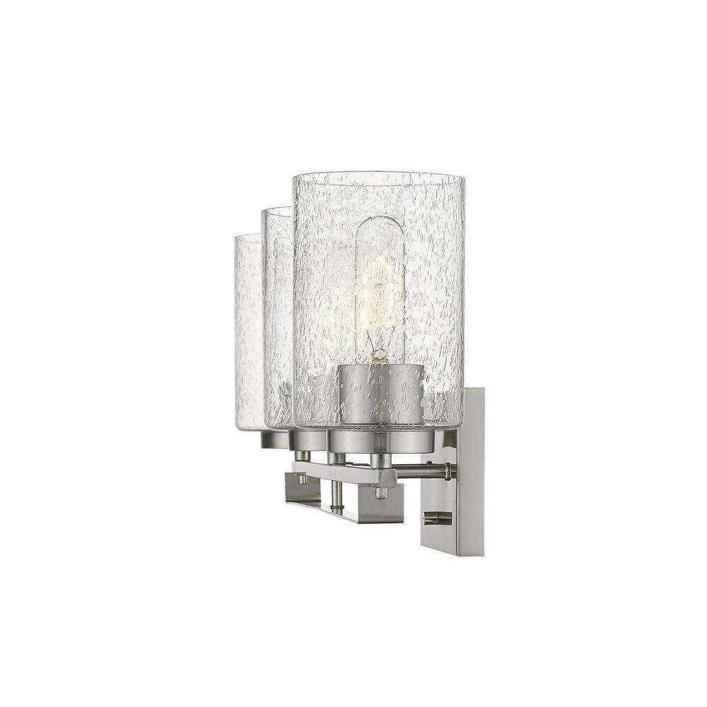 9.5 in. Clear Indoor Hardwired Sconce with No Bulbs Included price history on PriceWatchPro
