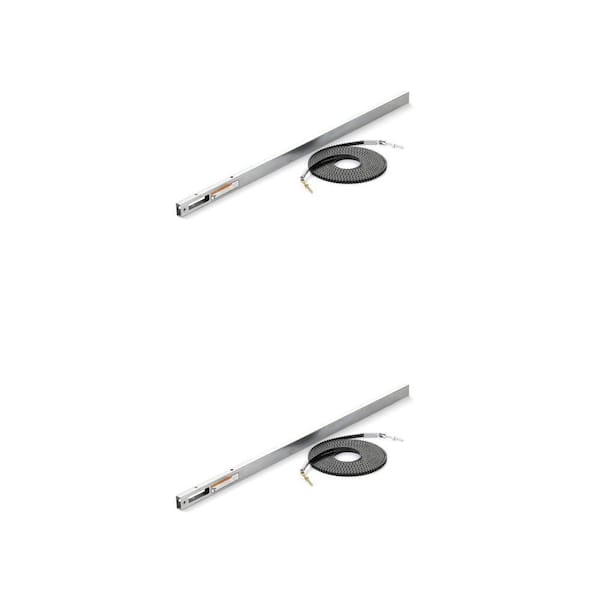 Genie Belt Drive Rail Extension Kit for 8 ft. Garage Doors (2-Pack