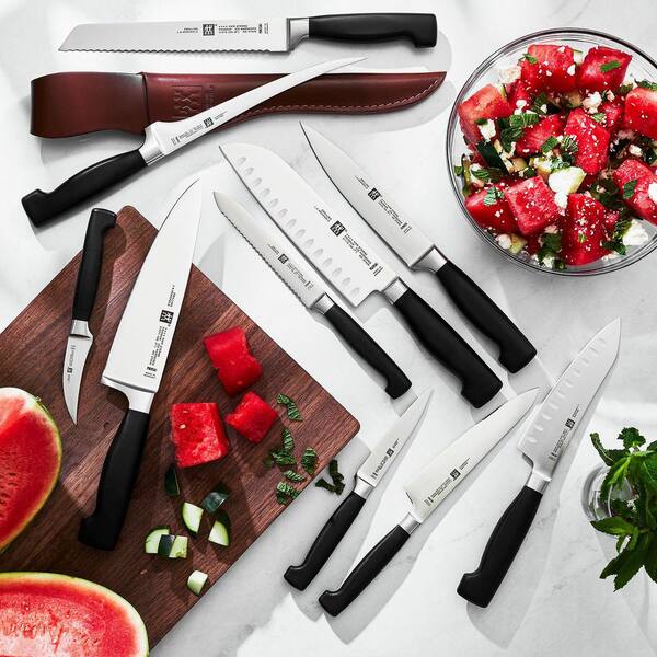 ZWILLING Four Star 7-inch stainless steel full tang Hollow Edge