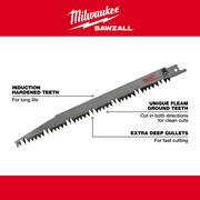 9 in. 5 TPI Pruning SAWZALL Reciprocating Saw Blades (5-Pack)