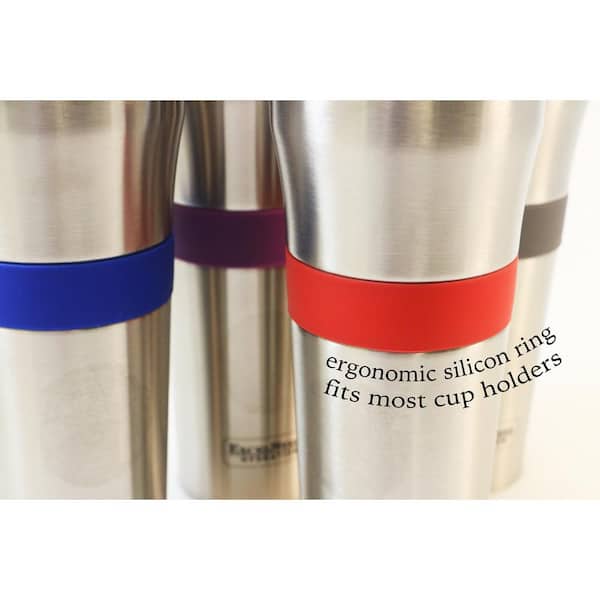 20 Oz Double Wall Insulated Stainless Steel Tumblers -Powder Coated, Multi  Color