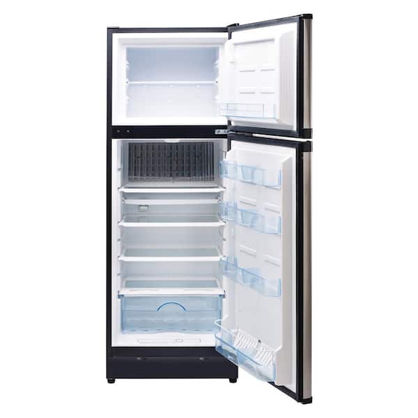 Off-Grid 23.5 in. 9.7 cu. ft. Propane Top Freezer Refrigerator in Stainless Steel