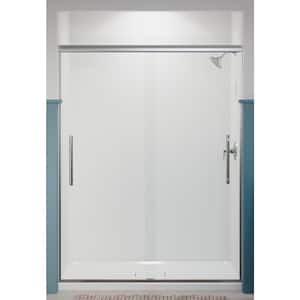 KOHLER Pleat 59.625 in. x 79.0625 in. Frameless Sliding Shower Door in ...