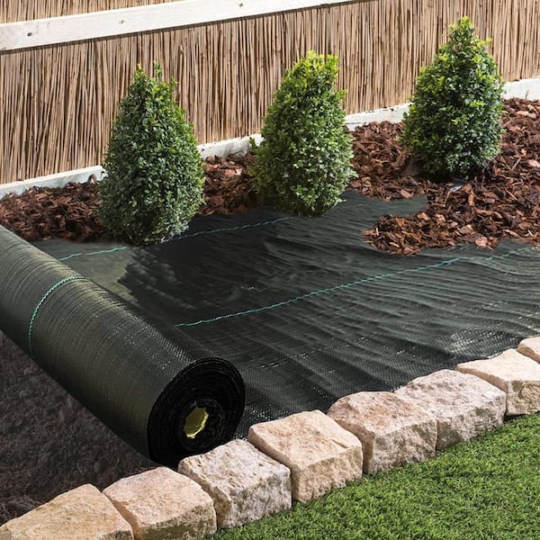 3.2 oz 13 ft. x 108 ft. Driveway Fabric Heavy Duty Weed Barrier and Geotextile Underlayment for Soil Stabilization