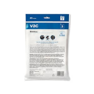 Vac Bissell Type 1, 4, 7 Allergen Bags (3-Pack)