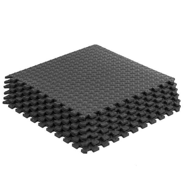 Black for sale online ProsourceFit ps-2301-pzzl-black Puzzle Exercise Mat 