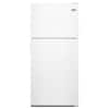 Maytag 18 Cu. Ft. Top Freezer Refrigerator In White MRT118FFFH - The ...