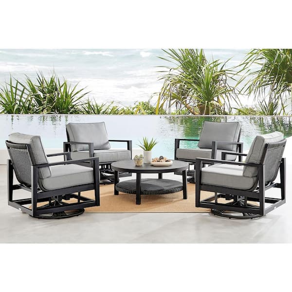 Aluminum patio best sale glider chairs