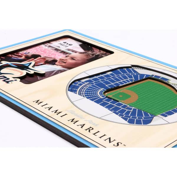 MLB Miami Marlins Stadium View Photo Frame - 4 x 6