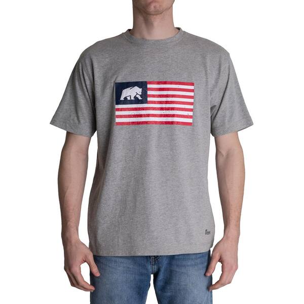 Men's X-Large Americana Flag Tee