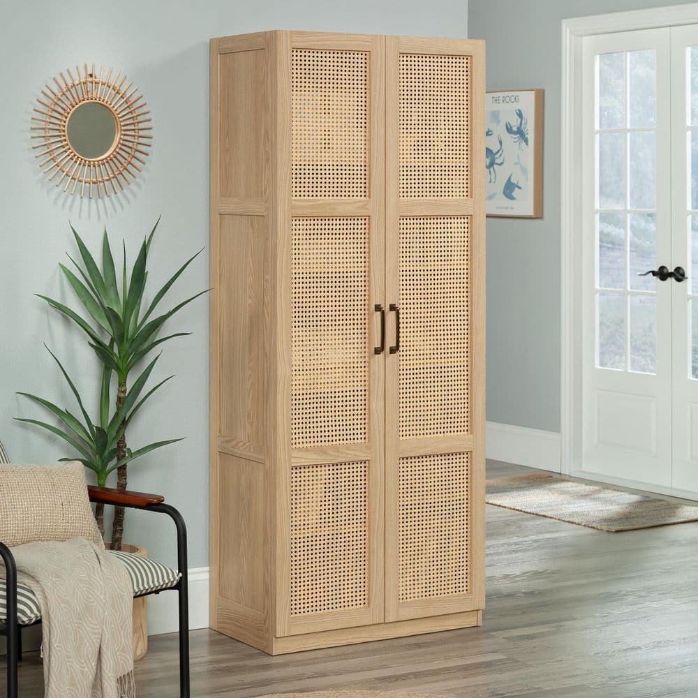 SAUDER Select Harmony Ash Engineered Wood Rectangular 71 in