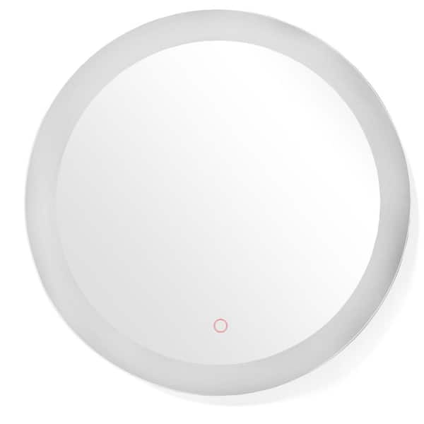 Dyconn Royal 36 in. W x 36 in. H Frameless Circle Anti-Fog Bathroom Vanity Mirror