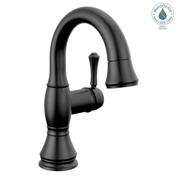 Delta Cassidy Single Handle Single Hole Bathroom Sink Faucet with