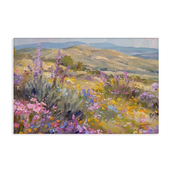 Stupell Industries High Desert Flowers by Gina Kelly Unframed Nature Graphic Art Print 20 in. x 30 in.