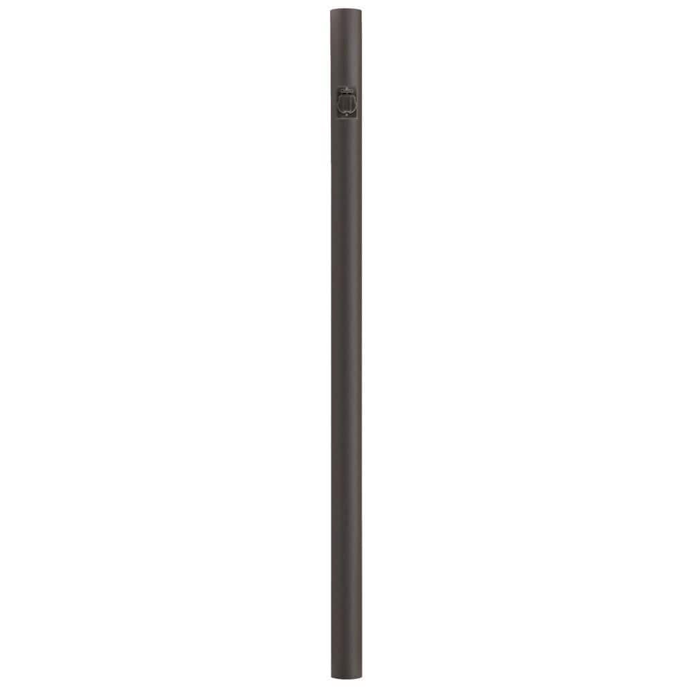 8 ft. Bronze Outdoor Direct Burial Lamp Post with Convenience Outlet fits 3 in. Post Top Fixtures price history on PriceWatchPro