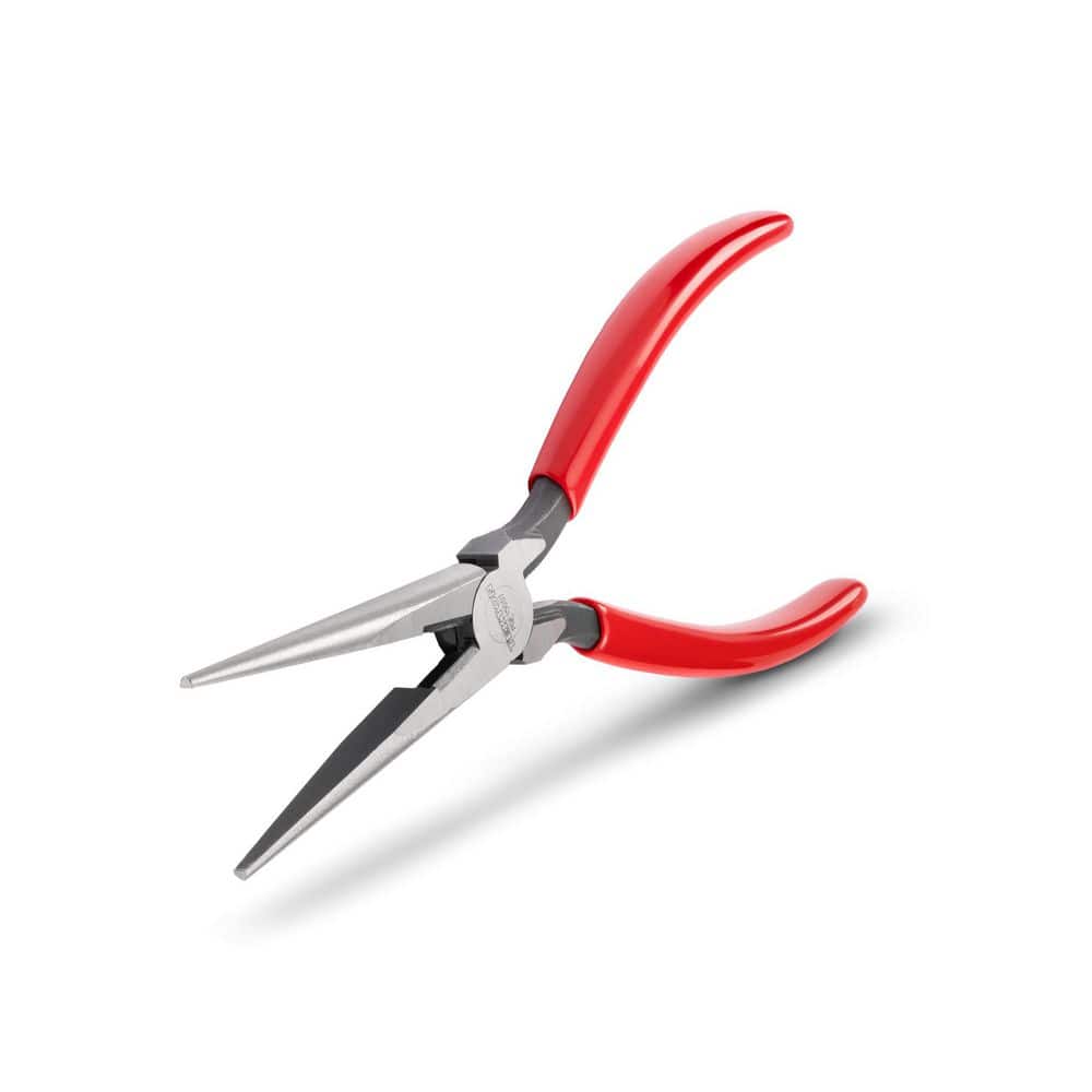 TEKTON 7 Inch Smooth Jaw Long Nose Pliers PGF15007 - The Home Depot