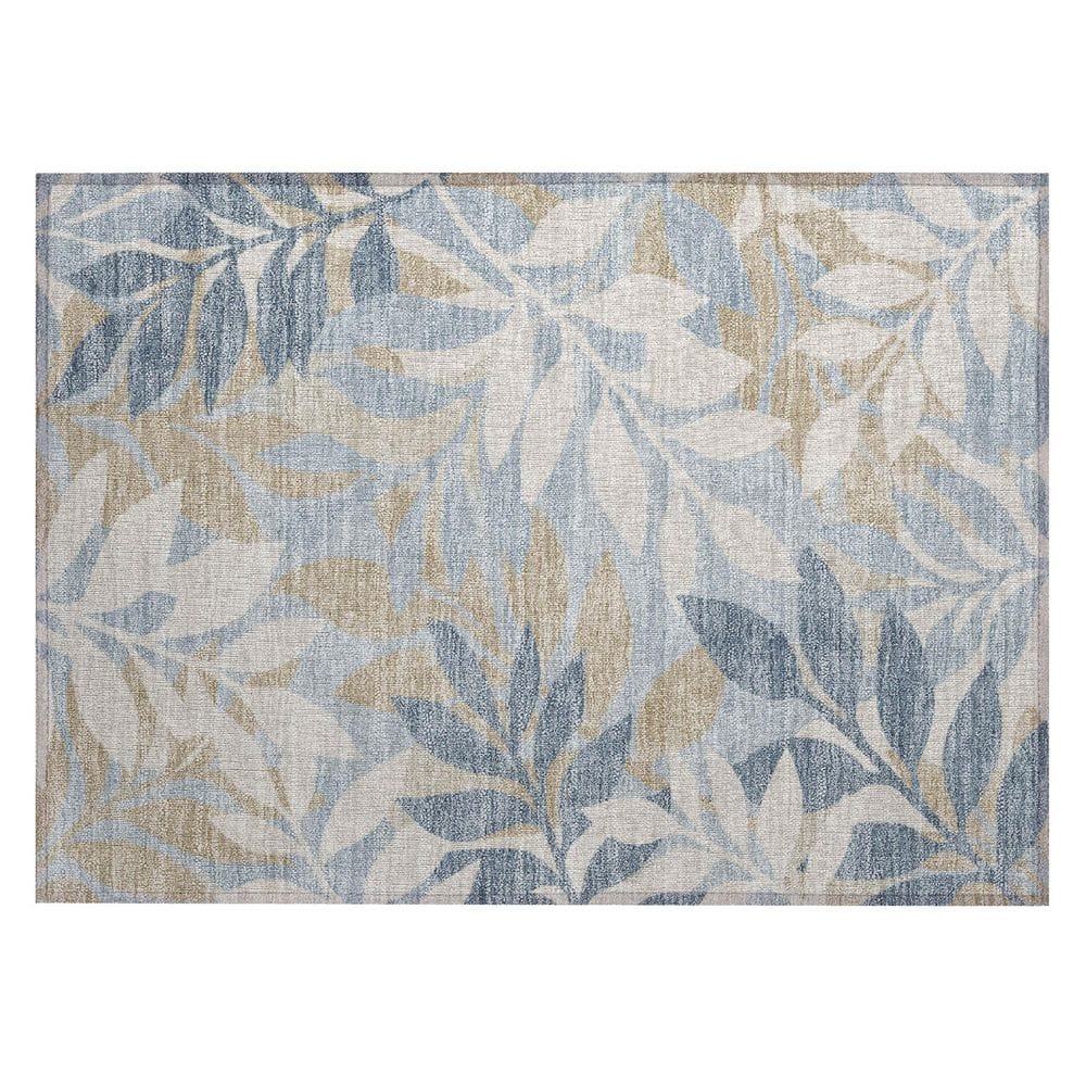 Chantille Machine Washable Indoor/Outdoor Abstract ACN2955 Spa 3 ft. x 4 ft. Area Rug price history on PriceWatchPro