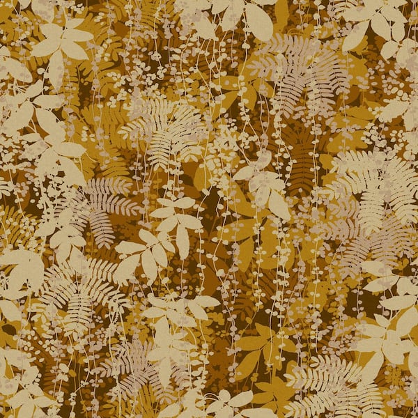 Unbranded Clarissa Hulse Canopy Antique Gold Removable Wallpaper Sample