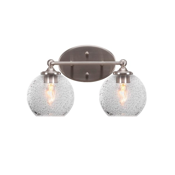 Unbranded Royale 7.75 in. 1-Light Brushed Nickel Vanity Light